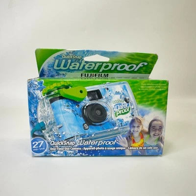 Quick Snap Waterproof Fuji Film One Time Use Camera EXP 03/2025 New - Image 1 of 4