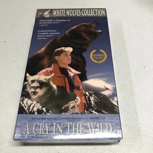 White Wolves - A Cry in the Wild VHS Jared Rushton, Ned Beatty NEW Sealed - Bild 1 von 6