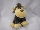 Tesco Stuffed Plush Brown Monkey Small Bean Bag Toy Lovey Animal Doll