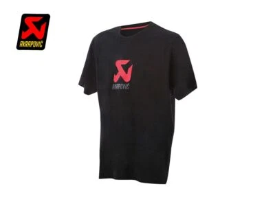 T-SHIRT UOMO NERA UFFICIALE AKRAPOVIC - Imagen 1 de 2