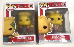 Funko Pop! The Simpsons #1201 LISANDRA LISA & #1199 BARTIGULA BART KONVOLUT NEU! - Bild 1 von 23