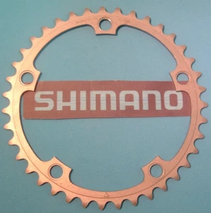 Shimano Ultegra Road FC-6500 B-39T x130BCD Chainring-NEW / NOS 2x9-Spd- SG-Mint - Picture 1 of 9
