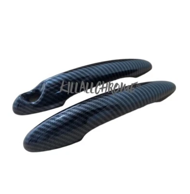 Coprimaniglia porta MINI R56 CARBON LOOK MINI Cooper S Gen 2 R57 R58 R59 R61 - Immagine 1 di 4
