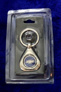 NIB Chevy Bowtie 2 Sided key Ring Key Chain Fob Accessory Truck Impala Chevelle - Picture 1 of 6