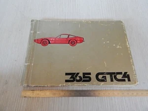 MANUALE 1972 DI AGGIORNAMENTO AL CATALOGO RICAMBI FERRARI 365 GTC 4 GTC4 - Foto 1 di 12