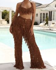 ***2022 Summer Drip*** Drinks In Bali Sexy Fringe Sunsuit!!!