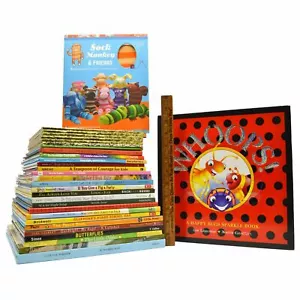 Hardcover CHILDREN'S PICTURE-BOOK Lot of 29 BIG BOOKS + "Sock Monkey & Friends" - Imagen 1 de 8