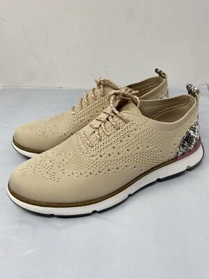 Cole Haan Mujer Zerogrand Avant Oxford W24233 Estampado Serpiente Stitchlite Talla 5.5 B Foto 1 de 4