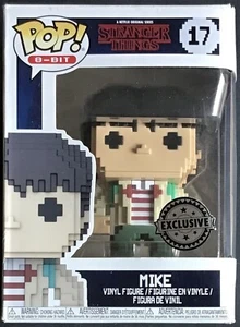 FUNKO POP 8-Bit Stranger Things n°17 Mike Exclusive 2017 Très bon état - Imagen 1 de 6