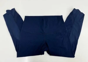 Lululemon Womens Leggings Size Unknown Navy Blue Mesh Bottoms - Picture 1 of 10