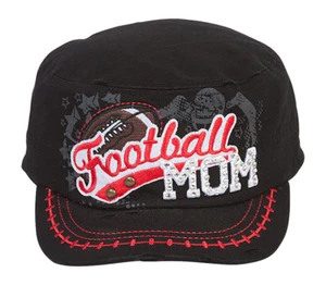Top Headwear Fútbol Mamá Envejecido Ajustable Cadete Gorra - Imagen 1 de 12
