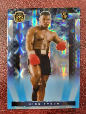 Mike Tyson 2021 SUPER PRODUCTS SUPER GLOW  1ST GEN BLUE WAVE #2 BOXING CHAMP! - Image 1 of 2