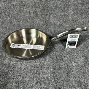 Viking 3-Ply Bonded Cookware Stainless Steel Fry Pan 8” Frying Pan - Picture 1 of 10