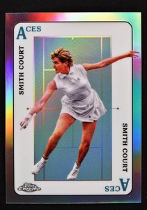 2021 Topps Chrome Tennis Aces #ACE-10 Margaret Smith Court