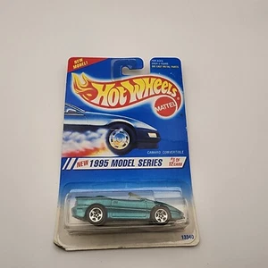 1995 Hot Wheels Model Series Camaro Convertible #344 Green (5-spoke) - Picture 1 of 3