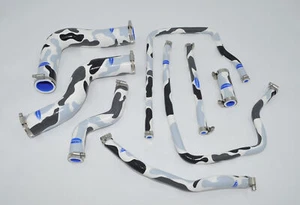 Fit SUBARU GC8 EJ20 2.0 STI WRX GT MK3 4 5 6 SILICONE-RADIATOR-HOSE-KIT . - Picture 1 of 5