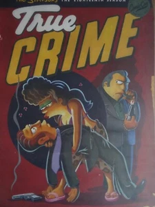 pOSTER COMIC CON 2017 SDCC SIMPSONS TRUE CRIME TV SERIES UNFRAMED 11X17 neocurio - Picture 1 of 8