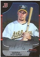 2005 Bowman Chrome Oakland Athletics Baseball Card #33 Mark Kotsay