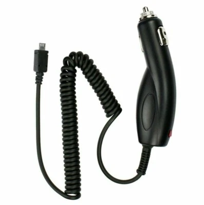 MICRO USB PORT FAST CAR CHARGER POWER ADAPTER PLUG for MOTOROLA DROID TURBO 2 - Image 1 of 4