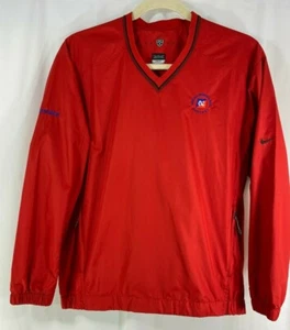 Nike Golf 2006 US Women's Open Newport Mens L Red V Neck Windbreaker - Picture 1 of 10