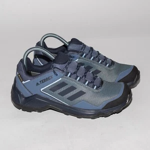Adidas Women's Size 7.5 Terrex Eastrail GTX Blue Hiking Athletic Shoes Sneakers - Picture 1 of 10