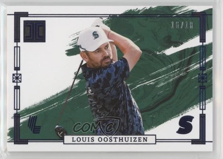 Variaciones de golf Panini Impeccable LIV 2024 azul/18 Louis Oosthuizen #69 Foto 1 de 1