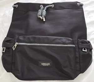 VERSACE Fragrances - Herren Schwarz Nylon Sommer Rucksack - Limited Edition (Macys) - Bild 1 von 13