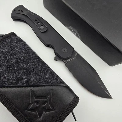 Fox Eastwood Tiger складной нож FX-524 B черный G10 3,74» D2 зажим точка 01FX930 - Изображение 1 из 4