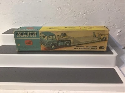 PORTADOR DE MAQUINARIA EJE DESMONTABLE CORGI 1131 CARRIMORE - en CAJA original Foto 1 de 4