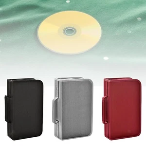 DVD Case Holder Organizer CD Case Holder 128 Capacity Sleeves Practical Fashion - Afbeelding 1 van 20