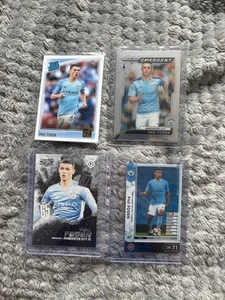 Phil Foden Football Cards Bundle Topps RC Donruss WCCF Tyson Beck /500 - Picture 1 of 1