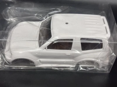Kyosho Mini-Z Mitsubishi Pajero Short White Body Set Unpainted RC Rare Japan - Image 1 of 4