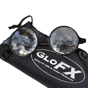 Óptica de vidrio de cristal GloFX - gafas 3D trippy rave FX spex láser lazer aurora  - Imagen 1 de 6