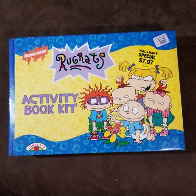 1999 RUGRATS ACTIVITY BOOK KIT -SEALED NEW- LANDOLL'S NIKELODEON - Image 1 of 4