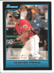 2006 Bowman Draft Picks & Prospects Hunter Pence Futures Game  #FG18 Astros