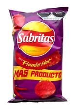 6-Pk Sabritas Xtra Flamin Hot Potato Chips Xtra Flamin Hot 42gr/1.48oz ea.
