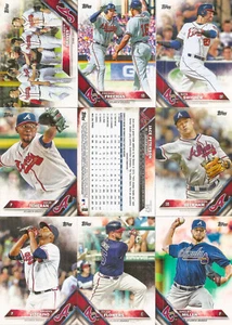 2016 Topps Atlanta Braves Complete Team Set OD + S1 + S2+ US + HMW (39) - Picture 1 of 2