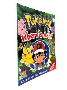 Pokemon Book Wheres Ash Adventure Childrens Book Official 2021 VGC - Bild 1 von 7