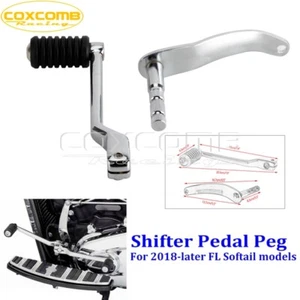 Heel Toe Gear Shifter Shift Lever Shift Pedal Peg for Harley Softail 2018-2022 - Picture 1 of 9