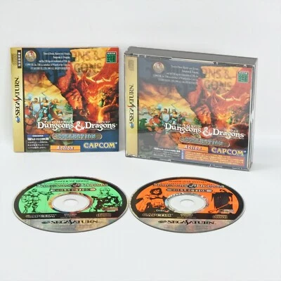 DUNGEONS AND DRAGONS Collection T-1224G Sega Saturn 0816 ss - Image 1 of 4