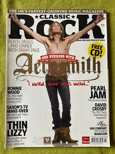 CLASSIC ROCK AEROSMITH - I WALKED WHERE JESUS WALKED MAY 2007 - Picture 1 of 1