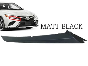 Fits 2018-2024 Toyota Camry Right Front Headlight Lamp Trim Molding Matte Black - Bild 1 von 8