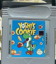 Yoshi's Cookie (Nintendo Game Boy, 1993) Cartridge & Case