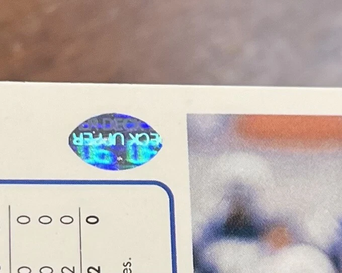 1991 Upper Deck Football - 1990 (90) Hologram Variations - "Rare" (1-400) - Image 1 of 2