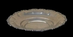 Mittelstück Schale aus 800 Silber gemeißelt gepunzt Vintage Italienisch - Bild 1 von 10