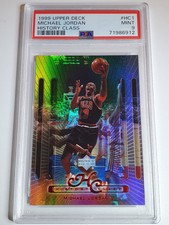 1999 Upper Deck Michael Jordan #HC1 HOLO History Class - PSA 9 (LOW POP)