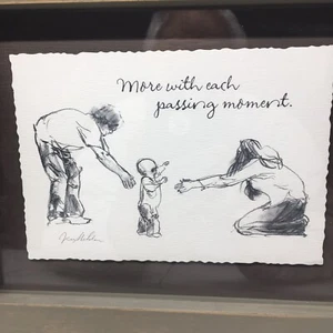 HALLMARK KEN SHELDON “More With Each Passing Moment" New with tags Frame Print  - Picture 1 of 4