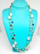 Marco Bicego Paradise 18K Multi-Gemstone & Cultured Pearl Necklace