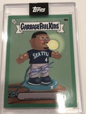 Topps MLB x Garbage Pail Kids by Keith Shore - Julio Rodriguez On-Card Auto #/99