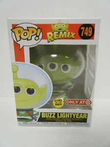 Funko POP Remix Alien Buzz Lightyear Figure 749 Target Glows in the Dark NIB - Picture 1 of 12